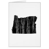 Distressed Oregon State Outline (Front)