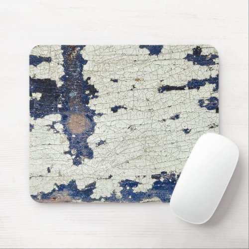 Distressed Paint Abstract Mouse Pad