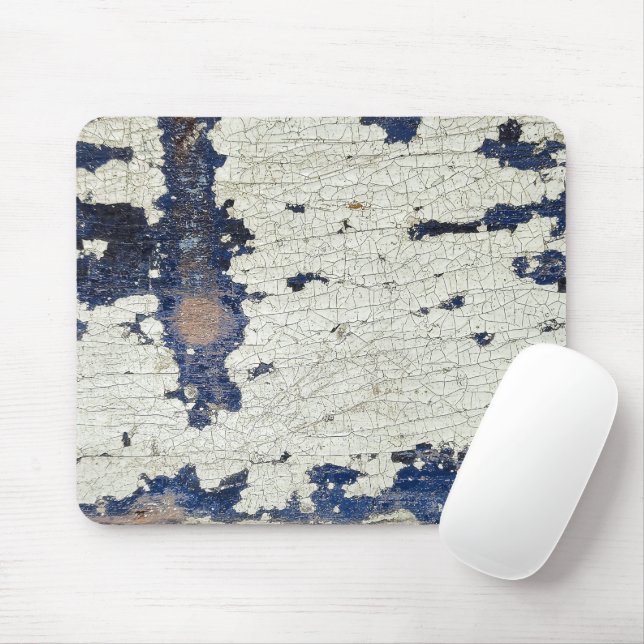 Distressed Paint Abstract Mouse Pad (With Mouse)