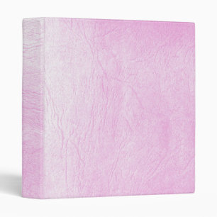 Distressed Pink-Faux Leather Binder/Album 3 Ring Binder