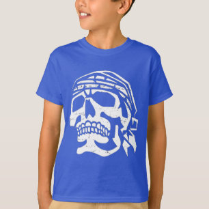 Distressed Pirate Skull T-Shirt