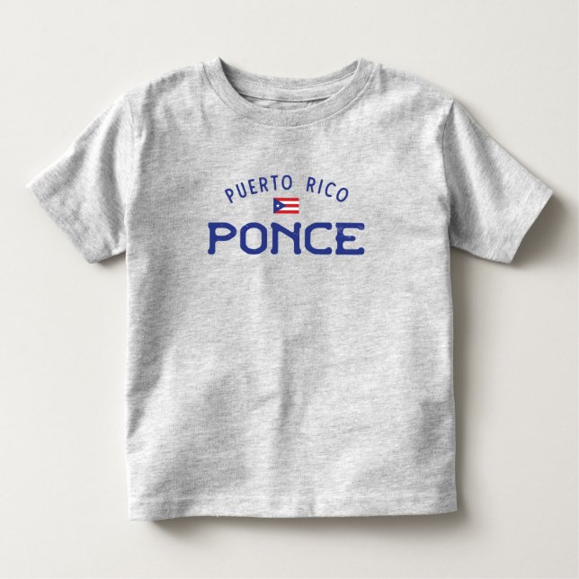 Distressed Ponce Puerto Rico Toddler T-shirt (Front)