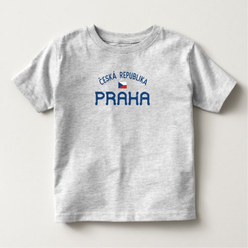 Distressed Prague Czech Republic Praha Toddler T_shirt