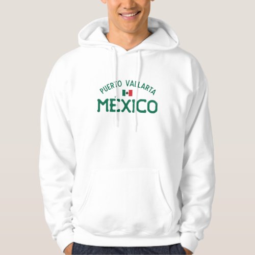 Distressed Puerto Vallarta Mxico Mexico Hoodie