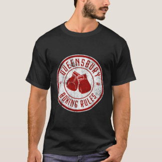 Distressed Queensbury Boxing Rules Boxing T-Shirt