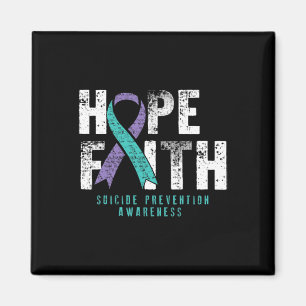 Distressed Quote Faith Hope Suicide Prevention Awa Magnet
