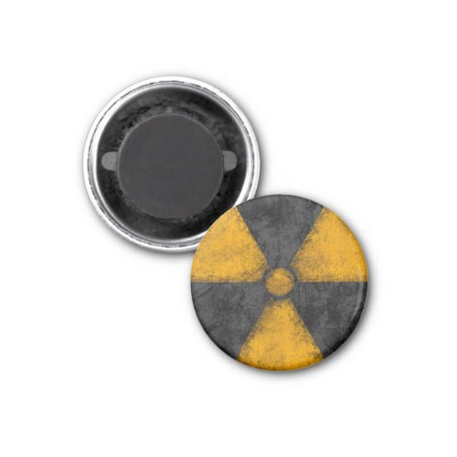 Distressed Radiation Symbol Magnet