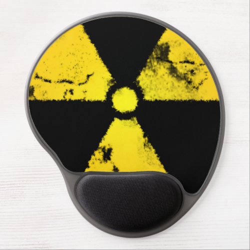 Distressed Radiation Symbol Mousepad