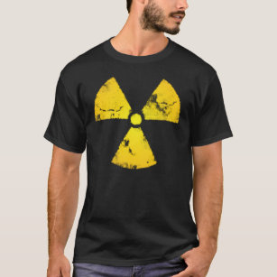 Distressed Radiation Symbol T-Shirt
