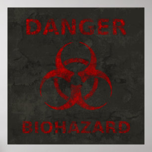 Biohazard Symbol Posters Amp Photo Prints Zazzle