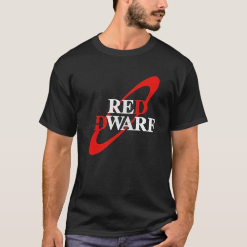 distressed Red Dwarf logo T_Shirt
