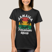 Distressed Retro Jamaica Vacation Squad Caribbean 