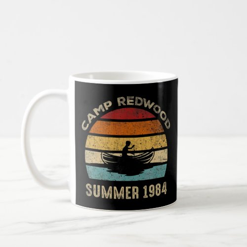 Distressed Retro Vintage Camp Redwood 1984  Coffee Mug