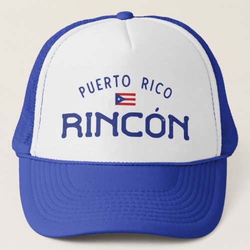 Distressed Rincn Puerto Rico Trucker Hat