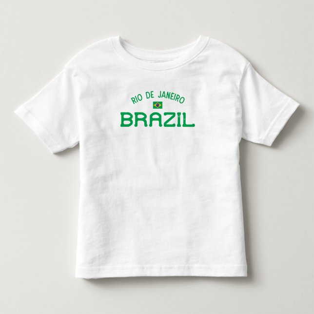 Distressed Rio de Janeiro Brazil Toddler T-shirt (Front)