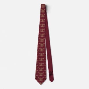 Distressed Roman Eagle Aquila Neck Tie
