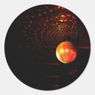 Distressed Round Stickers