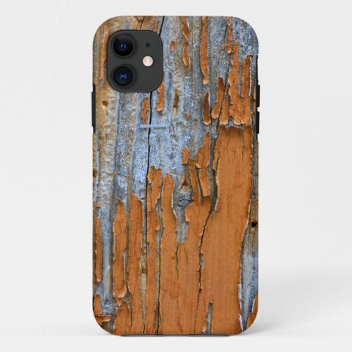 Distressed Rustic Barn Wood iPhone 11 Case