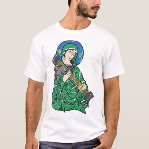 Distressed Saint Javelin    T_Shirt