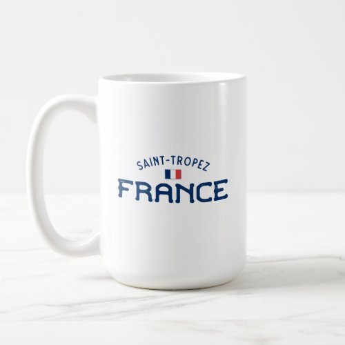 Distressed Saint_Tropez France Coffee Mug