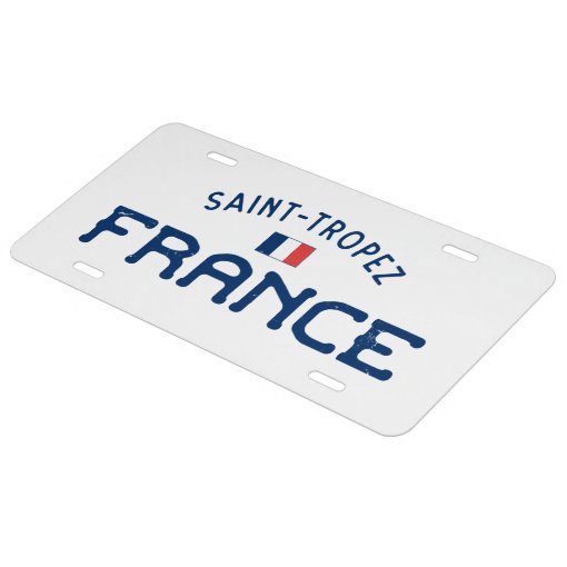 High-security Reflective France License Plate - Buy France Number Plate