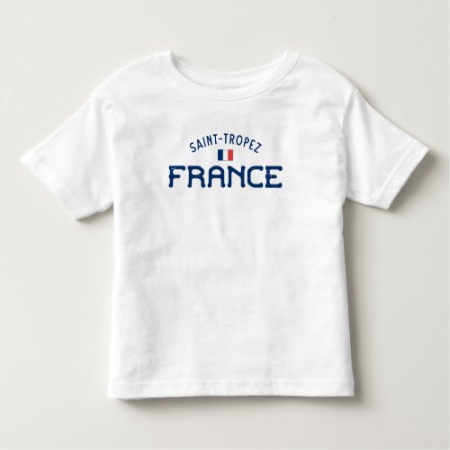 Distressed Saint_Tropez France Toddler T_shirt