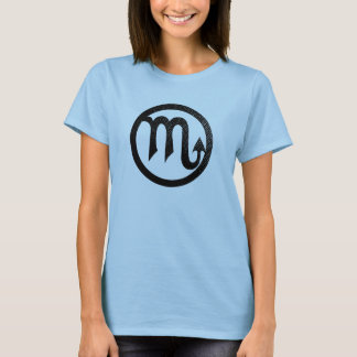 Distressed Scorpio astrological symbol T-Shirt