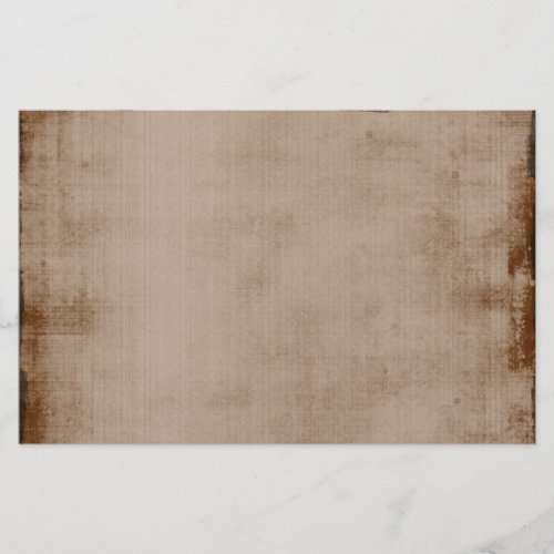 Distressed Sepia Taupe Scrapbook Journal Masculine Stationery