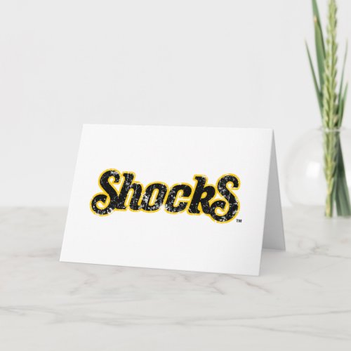 Distressed Shocks Card