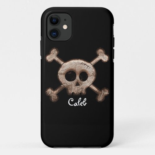 Distressed Skull  Bones Phone Case Cover