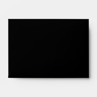 Distressed Skull & Crossbones Silhouette B&W Envelope
