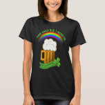 Distressed St Patrick&#39;s Day Beers And Sunshine Rai T-Shirt
