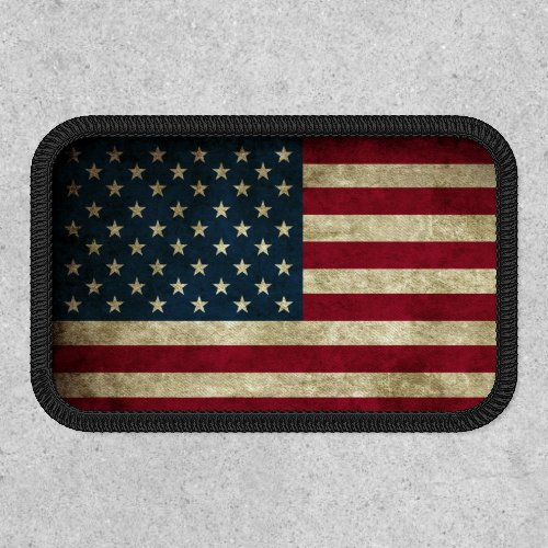Distressed Style American Flag Patch