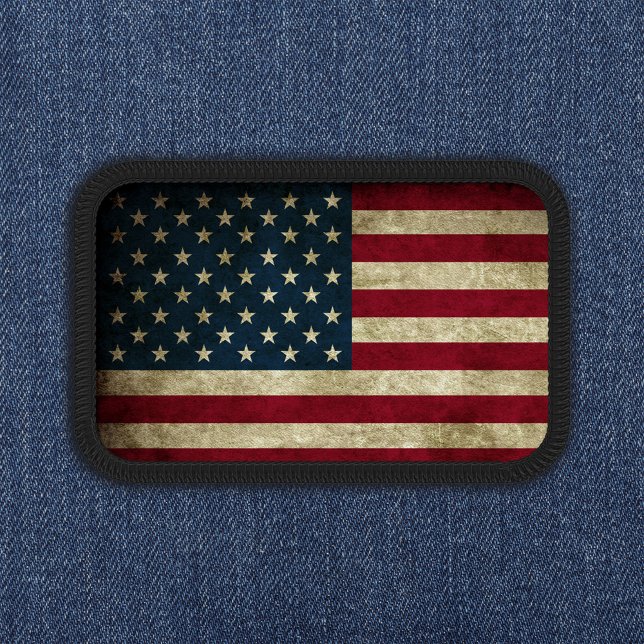 Distressed Style American Flag Patch (Creator Uploaded)