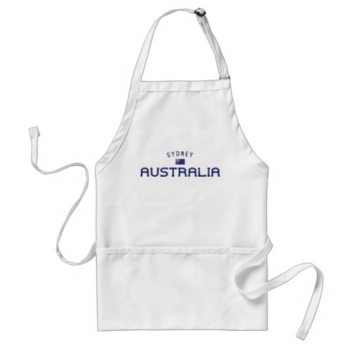 Distressed Sydney Australia Adult Apron