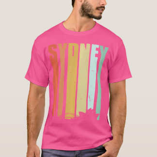 Distressed Sydney Australia Opera House Silhouette T-Shirt