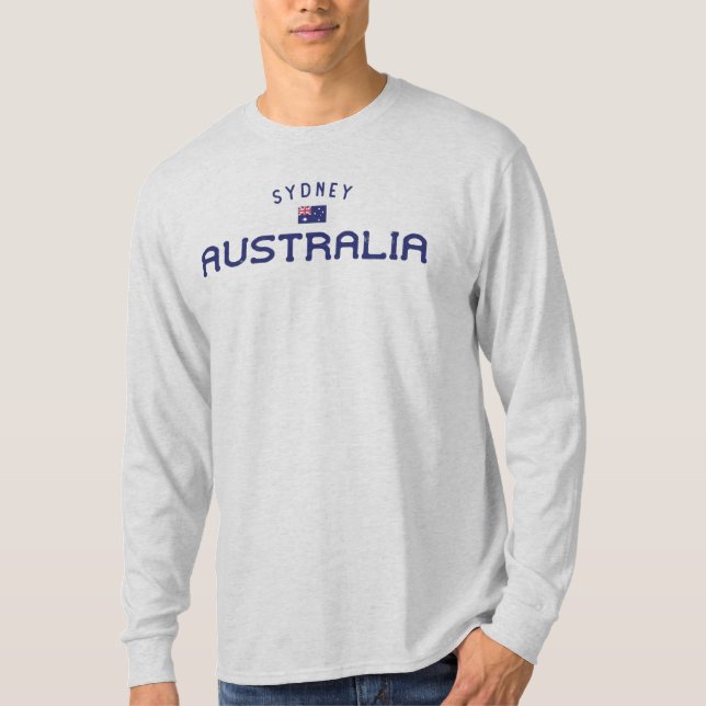 Distressed Sydney Australia T-Shirt (Front)