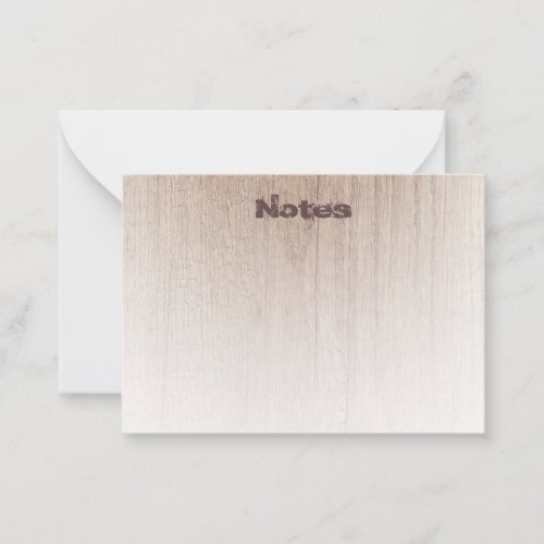 Distressed Text Elegant Wood Look Modern Template