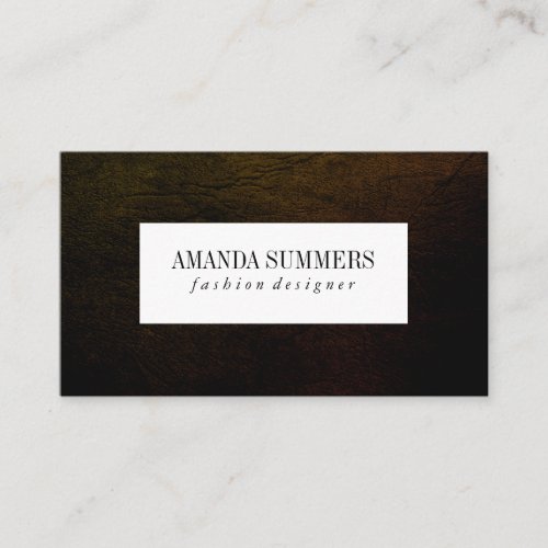 Distressed Texture Business Card