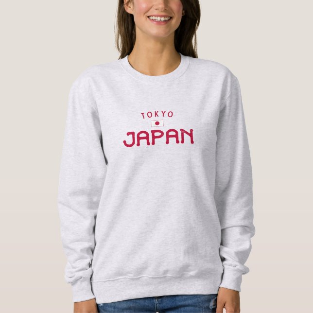 Distressed Tokyo Japan Sweatshirt (Front)