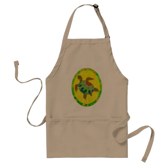 Distressed Turtle Apron (Front)