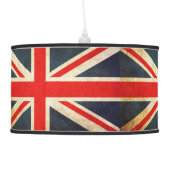 Distressed UK Flag Union Jack Pendant Lamp (Left)