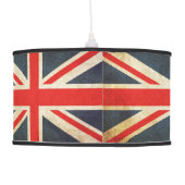 Distressed UK Flag Union Jack Pendant Lamp (Back)