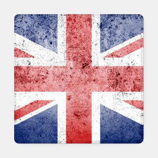 Distressed Union Flag Union Jack Coaster Set