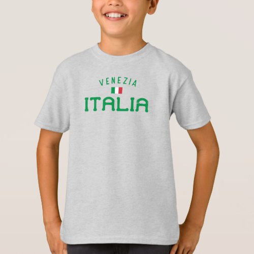 Distressed Venezia Italia Venice Italy Boys T_Shirt