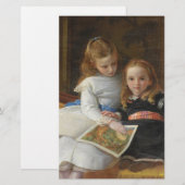 Distressed Victorian Two Young Girls (Front/Back)