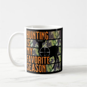 Distressed Vintage Hunting Is My Favorite Season Coffee Mug