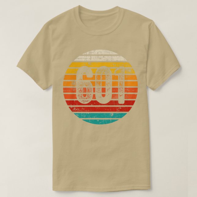 Distressed Vintage Sunset 601 Area Code T-Shirt (Design Front)