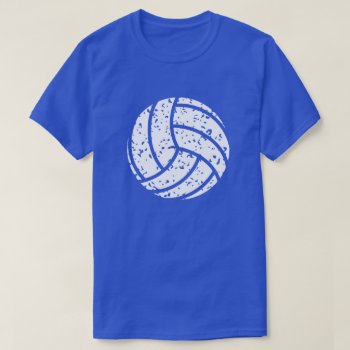 Distressed Volleyball Shirt by theburlapfrog at Zazzle