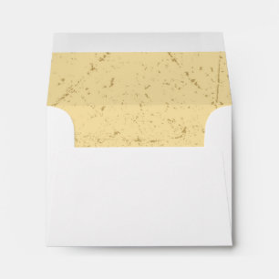 Distressed Wedding RSVP Response Card Envelope